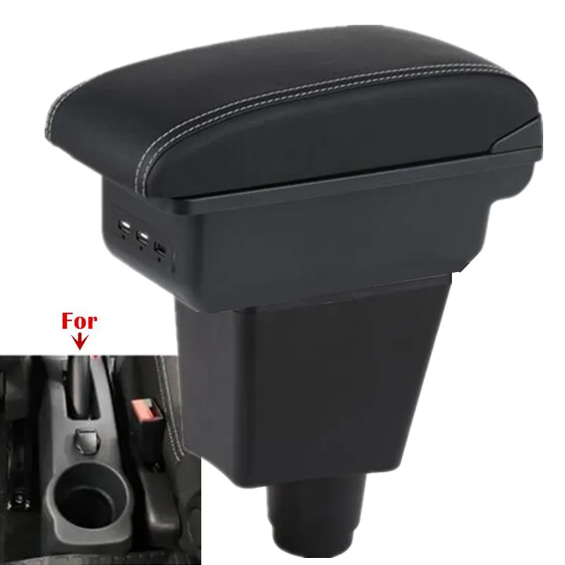 Boîte d'accoudoir pour Renault Logan 2, Dacia Logan 2 Dokker, Renault Sandero 2, boîte de rangement pour voiture, accessoires de rénovation intérieure