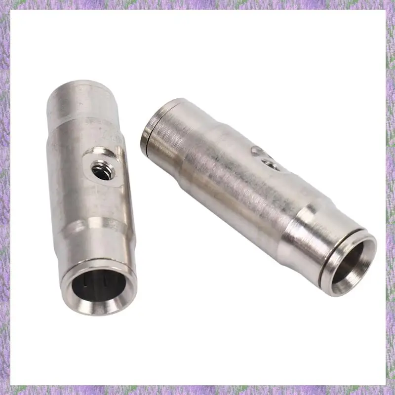 

A63K-50Pcs 3/8 Inch Slip Lok Misting Nozzle Coupling Tees 10/24 UNC 1000 PSI Quick Connect