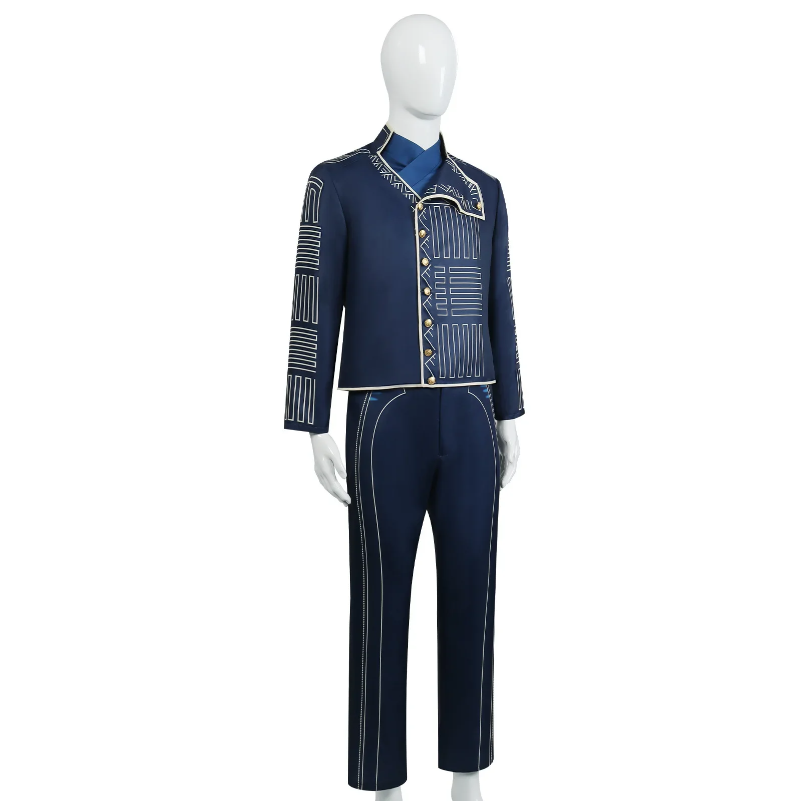 Film Wicked Fiyero Cosplay Kostuum koninklijke Prins Pak Outfits Halloween Kerst Carnaval Party Rollenspel Uniform voor Mannen Volwassen