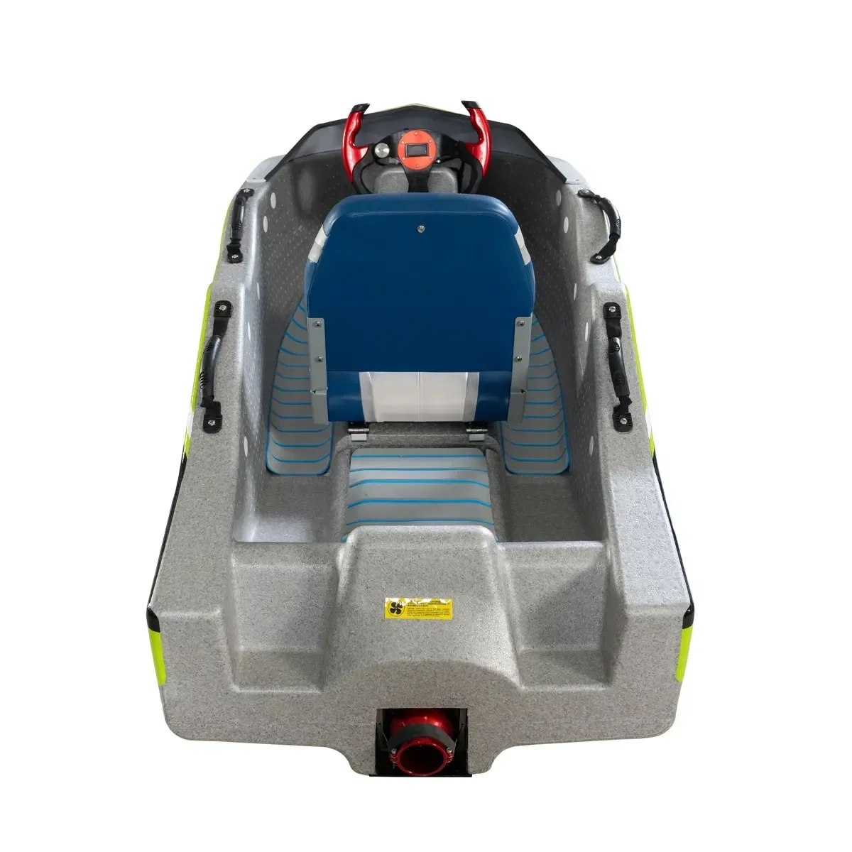 GLOBAL TRADING RUSH WAVE Outdoor Camping Entertainment Leisure Electric Mini sping Jet Electric Boat Water Kart Boat
