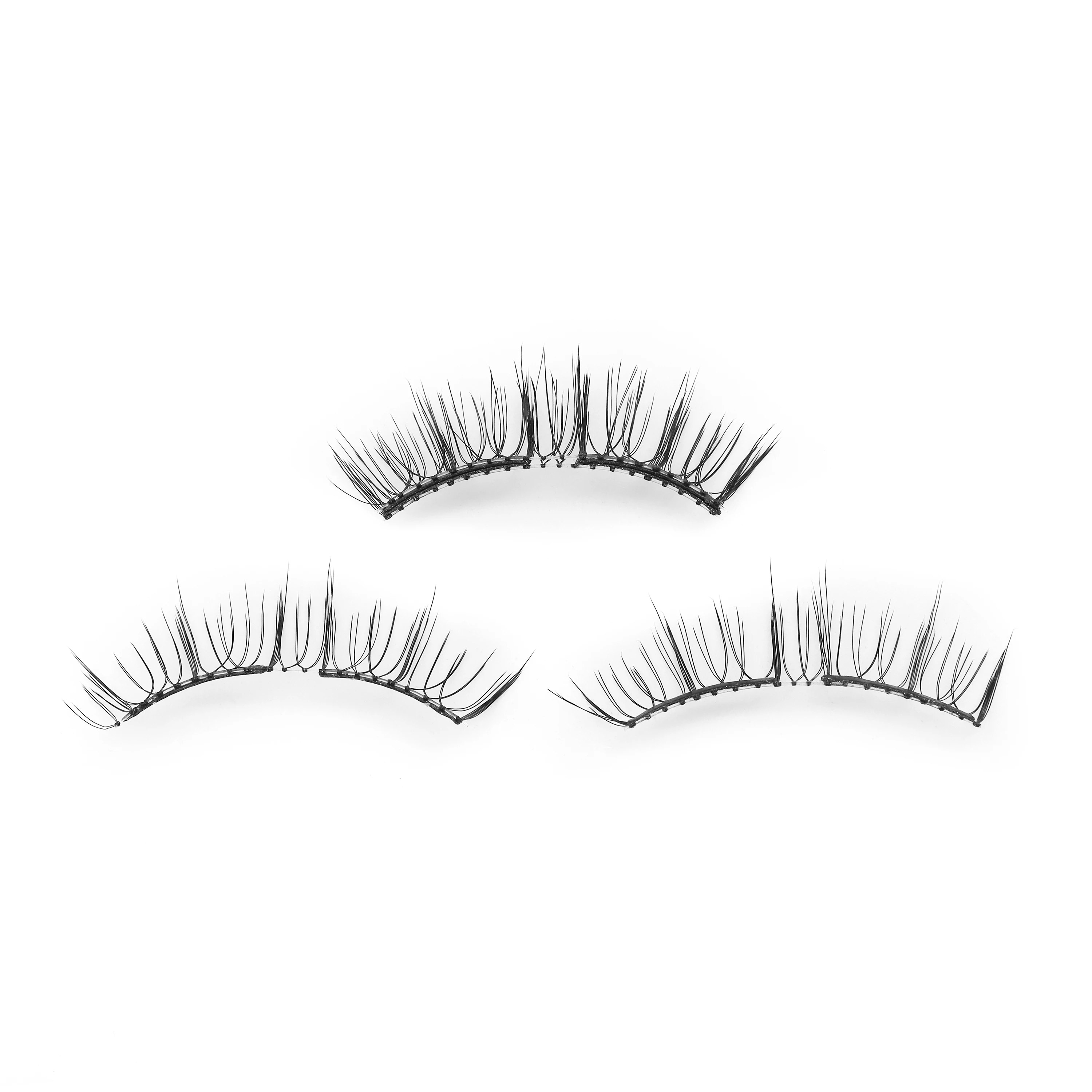 DINGSEN Weiche magnetische Wimpern mit Kleber-Set, wiederverwendbare magnetische Wimpern, Pinzetten-Set, Wimpern, handgefertigt, 3D-natürliche magnetische Pinzette – Detail 23