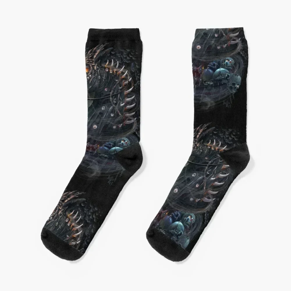 

Dead Unicorn by Julia Art Socks designer brand Lots Stockings compression Socks Ladies Men's