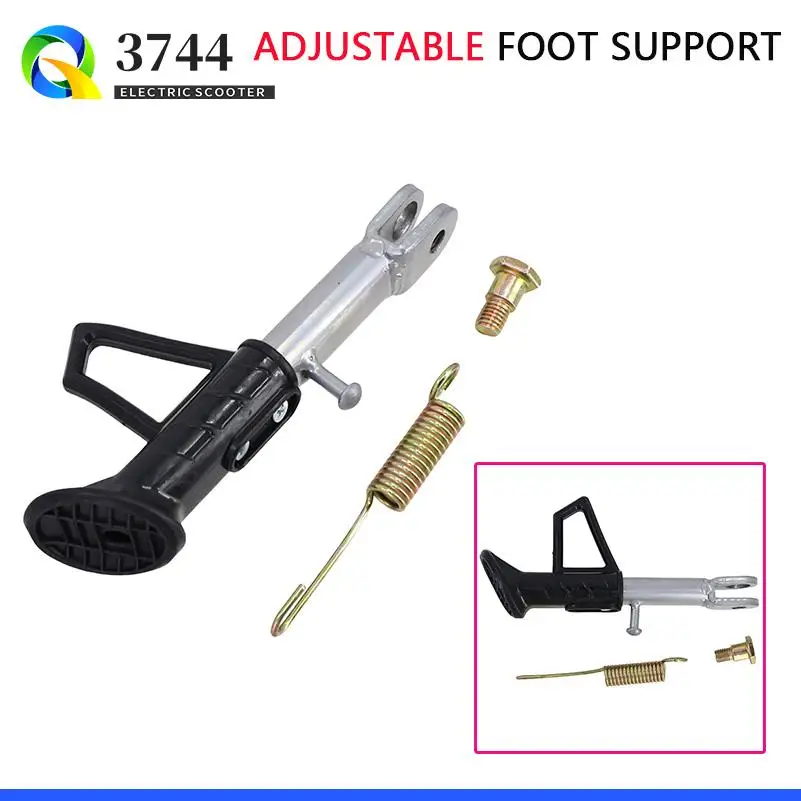

Universal Motorbike Adjustable Kickstand Side Stand Parking Foot Support Tripod Holder For Scooter Electric Dit Pit Bike