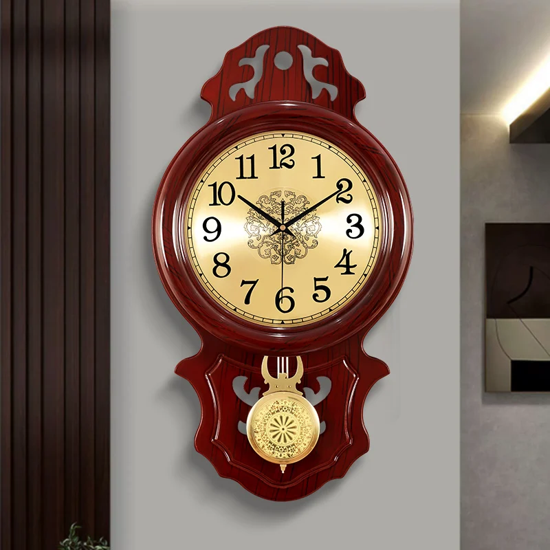 Nordic Fashion Wall Clocks Modern Bedrooms Aesthetic Living Room Silent Round Wall Clocks Vintage Korean Horloge Home Decor