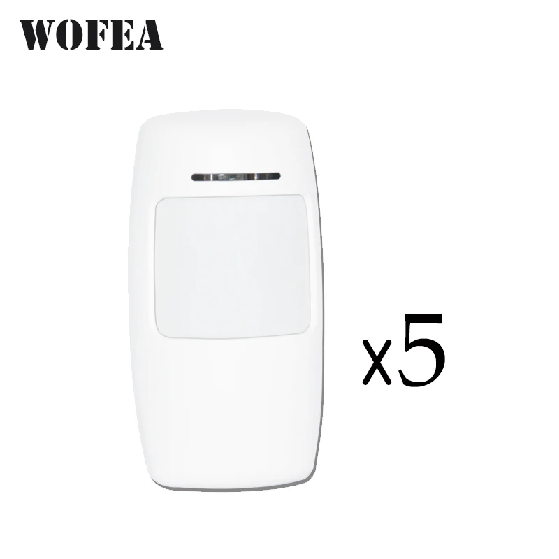 Wireless 433mhz 1527 Infared Motion Detector PIR Sensor For Wifi GSM Home Alarm System With Built-in Antenna 3V Power