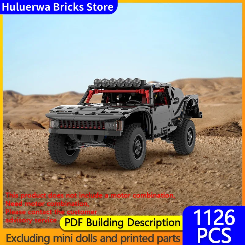 

Speed Racing Car Model MOC Building Bricks Tough Off-Road Vehicle Modular Technology Gifts Holiday Assemble Children Toys Suit