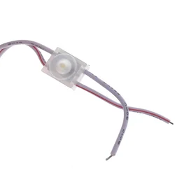 50pcs 2835 SMD 1 LED Small Size LED Module String 0.5W with Lens Mini Module String 11 x 10mm Sign Lighting Box Outdoor Use