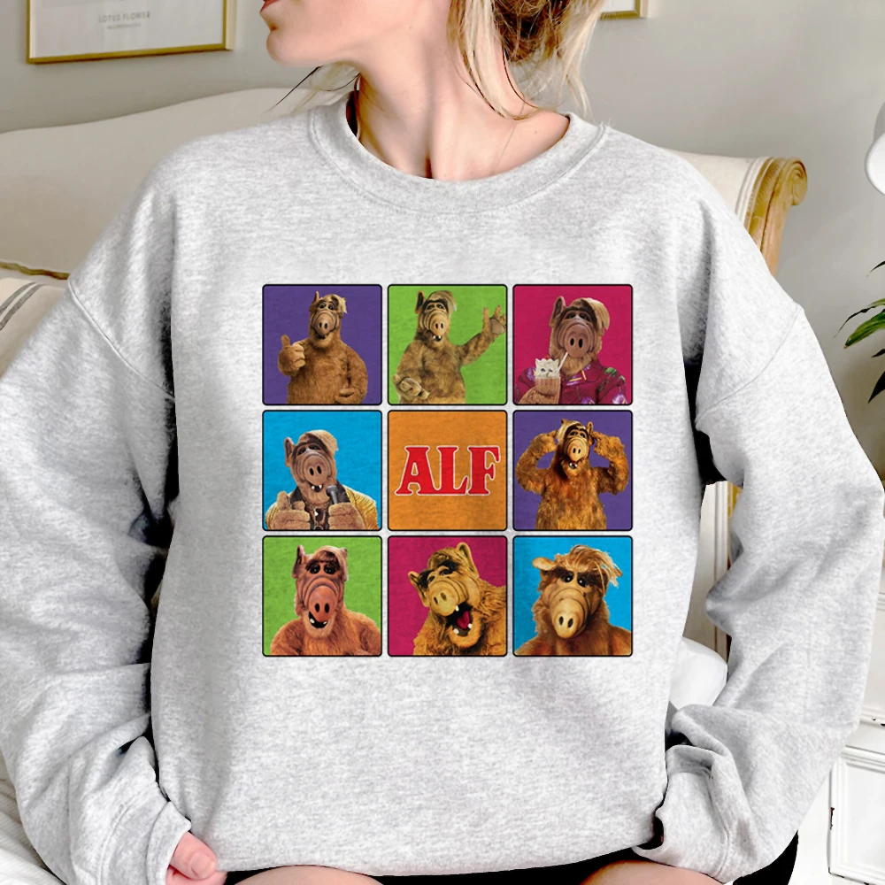 

Alf hoodies women aesthetic funny 2023 90s sweater female 90s sweatshirts