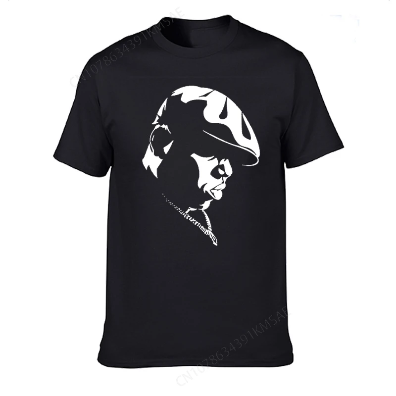 Fun Notorious Big Shirt Mens Short Sleeve Biggie Smalls Tshirt Hiphop Rock Biggie Smalls T Shirt Male Notorious B.I.G. Tee Tops