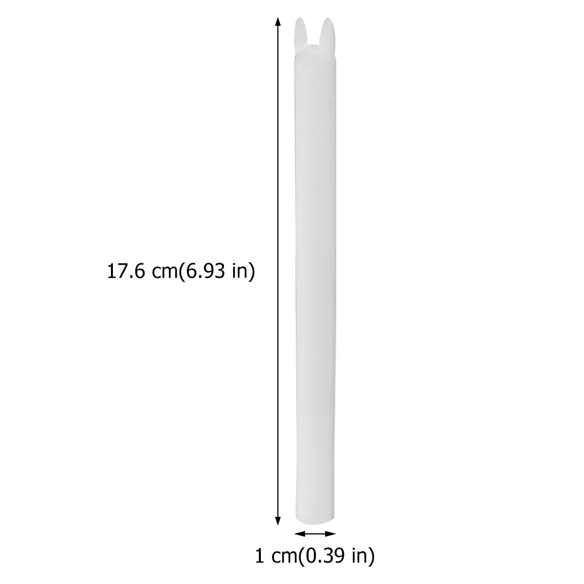 1Pcs Rabbit Ear Pen Cover Premium Silicone Stylus Cap Compatible with Apple Pencil Ii Drop-Proof Nib Protection Convenient