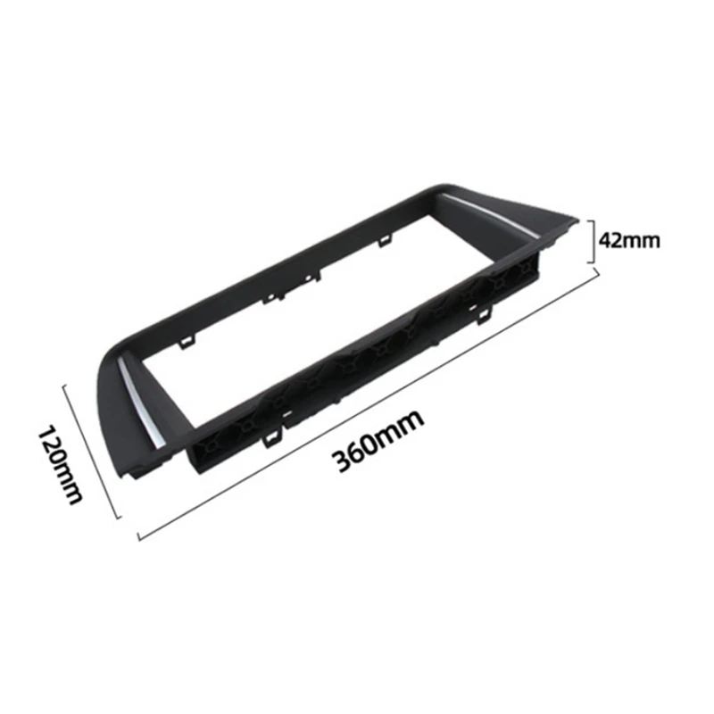 Console centrale de voiture pour BMW Série 5 F10 10.25-2014, panneau d'affichage, cadre, garniture, 2016