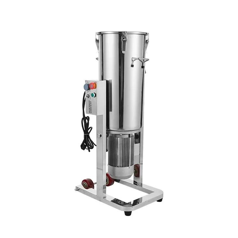 Commercial 45L Capacity 3000W Food Cutter Mixer 2800RPM Vertical Food Processor For Vegetable Fruits Hummus Peanut Paste