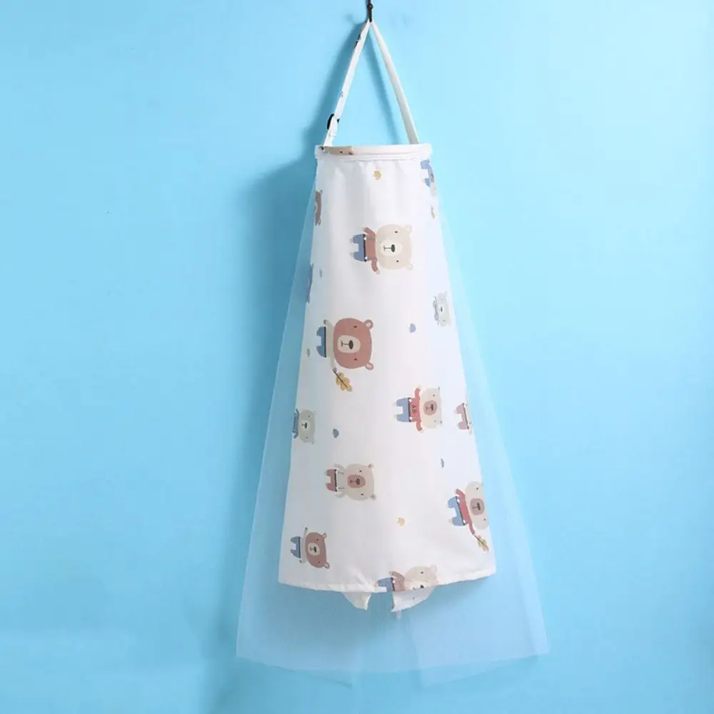Mesh Breastfeeding Cover Cartoon Cotton Outdoor Nursing Towel Nursing Apron Feeding Cover Baby Stroller Blanket Mother