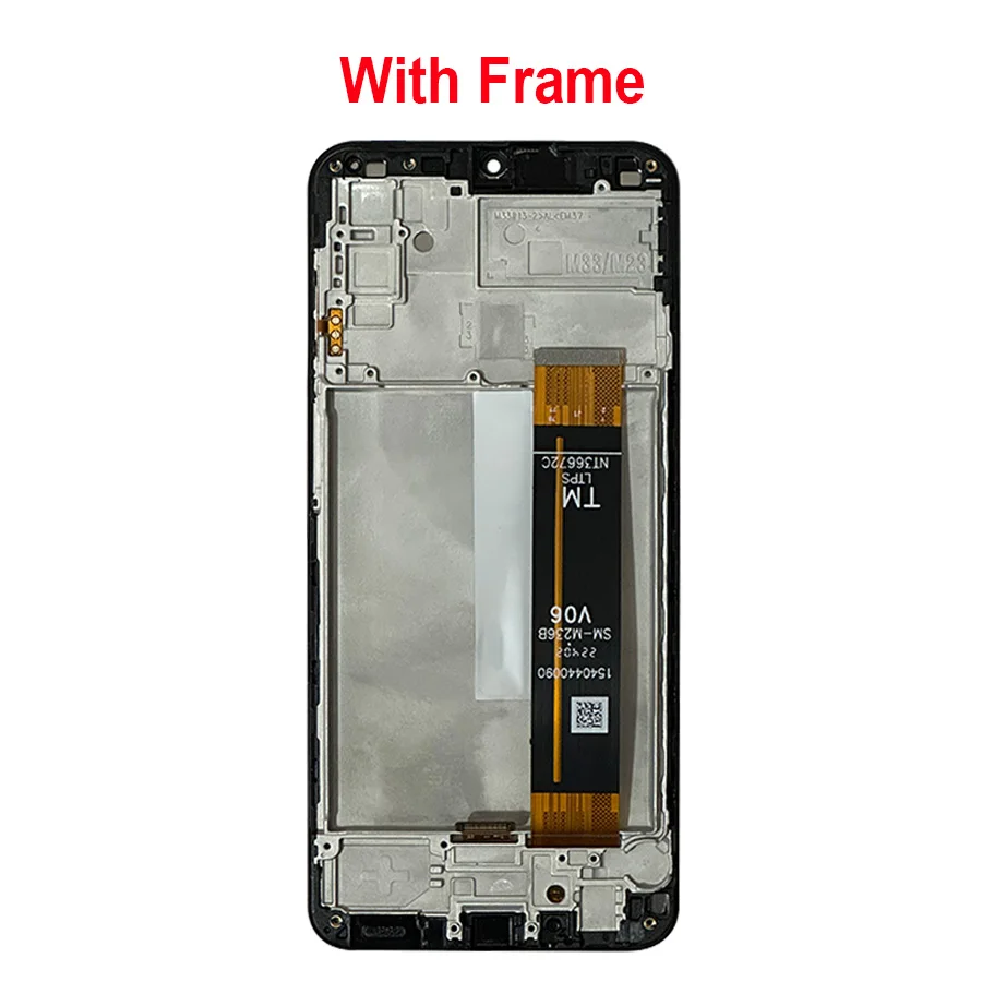 6.6\'\' Screen For Samsung Galaxy M23 M236B SM-M236L LCD Display With Frame Touch Panel Digital For Samsung M23 Screen Replacement