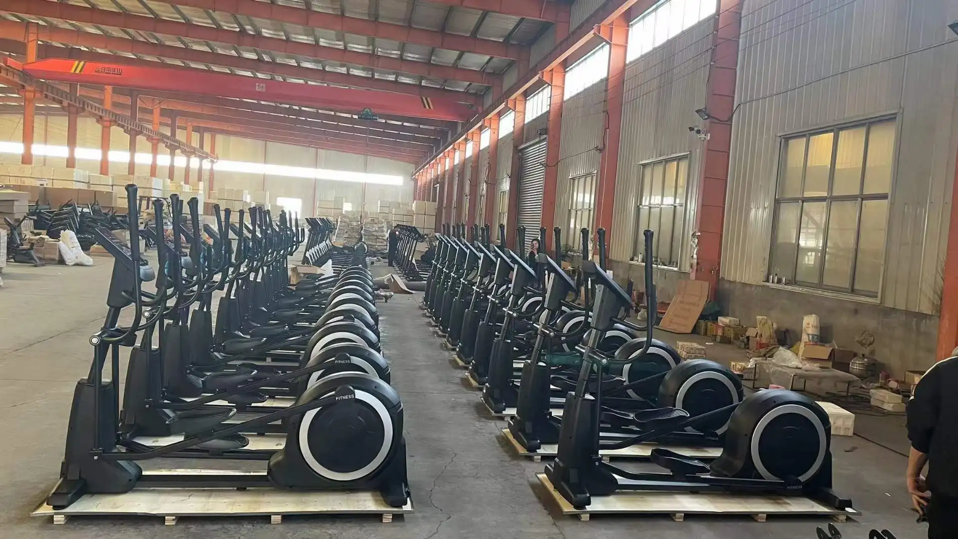 التجارية عبر ممارسة المغناطيسي دليل المنحدر آلة المدربين البيضاوي للياقة البدنية نادي معدات الصالة الرياضية بالجملة #6