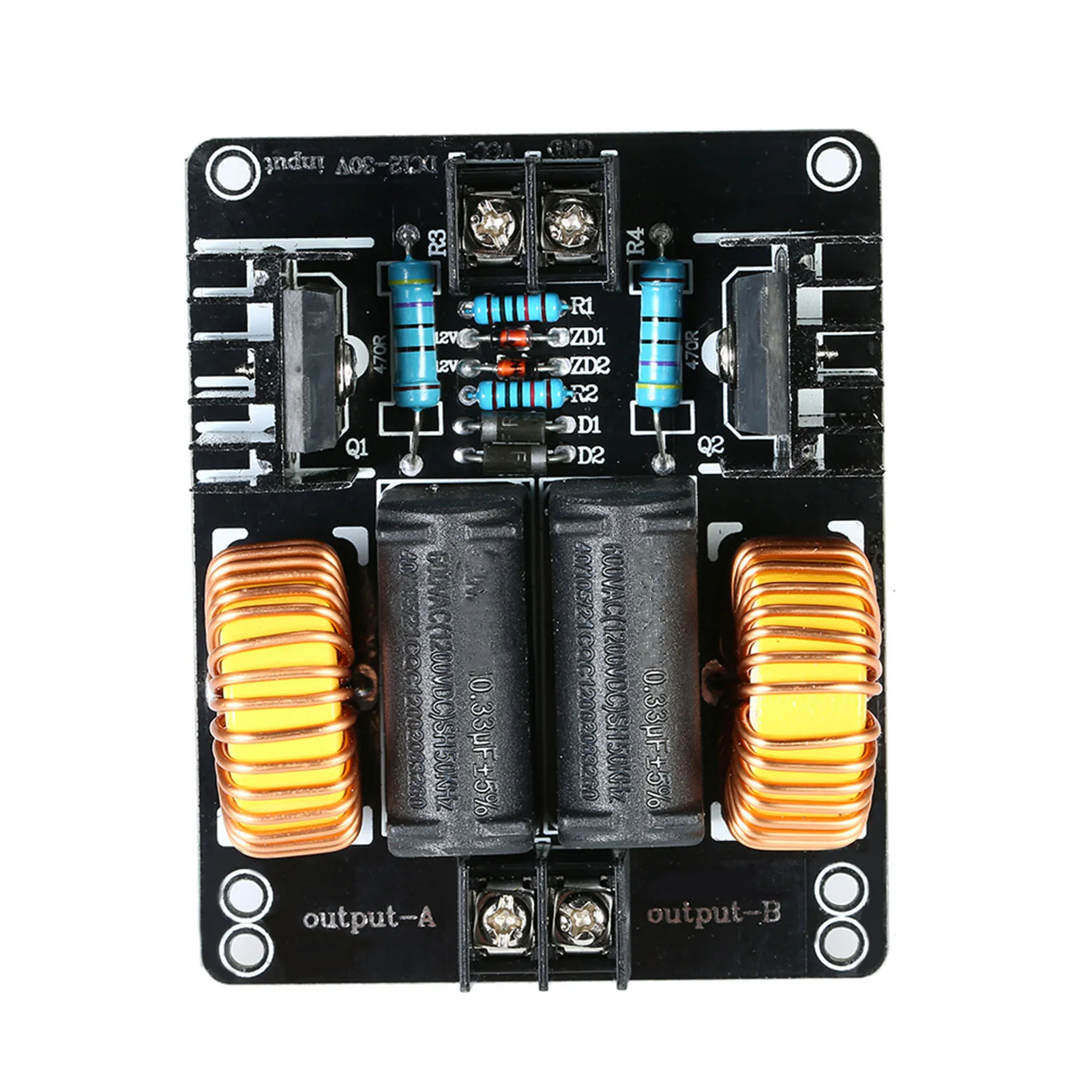 ZVS Induction Heating Board 1000W Low Voltage Induction Heating Module with Coil ZVS Induction Heating Board
