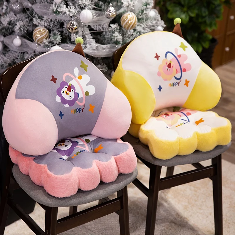 

40cm Soft and Comfortable Lumbar Support Cushion High-Quality Anti-Slip Back Support Pillow Bed Sofa Office Washable Home Decor