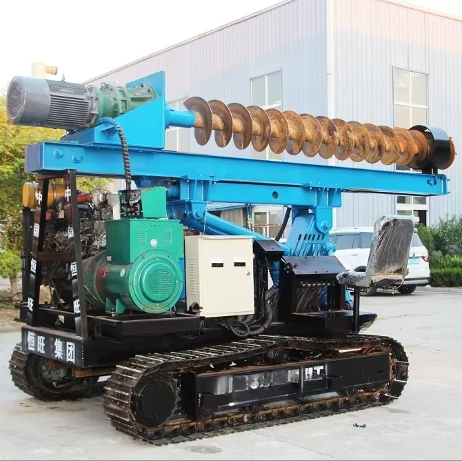 2025 Professional Manufacturer Provides Pile Driving Machine/solar Plant Ground Screw Pile Driver