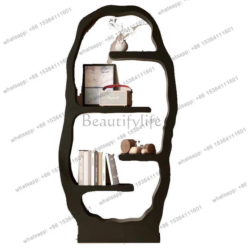 YJ Multi Layer Living Room Cabinets Beauty Vertical Organizer Display Storage Cabinet Bauhaus Commercial Vitrinekast Furniture H