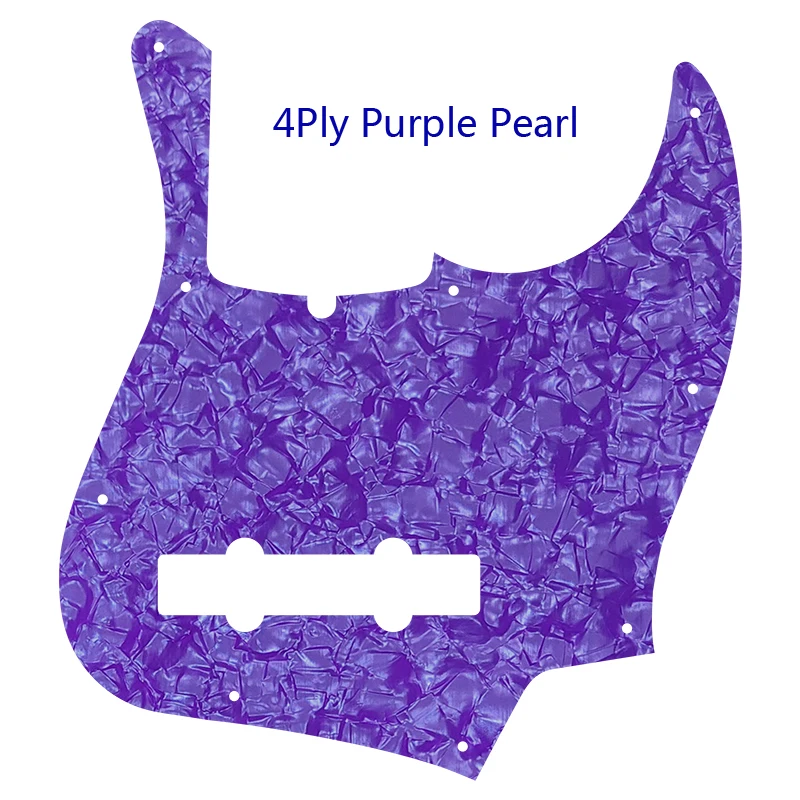 Plearoo Customize Prats For Bass FD American Deluxe 5 String Jazz Bass Guitar Pickguard,Multiple Colour Choice