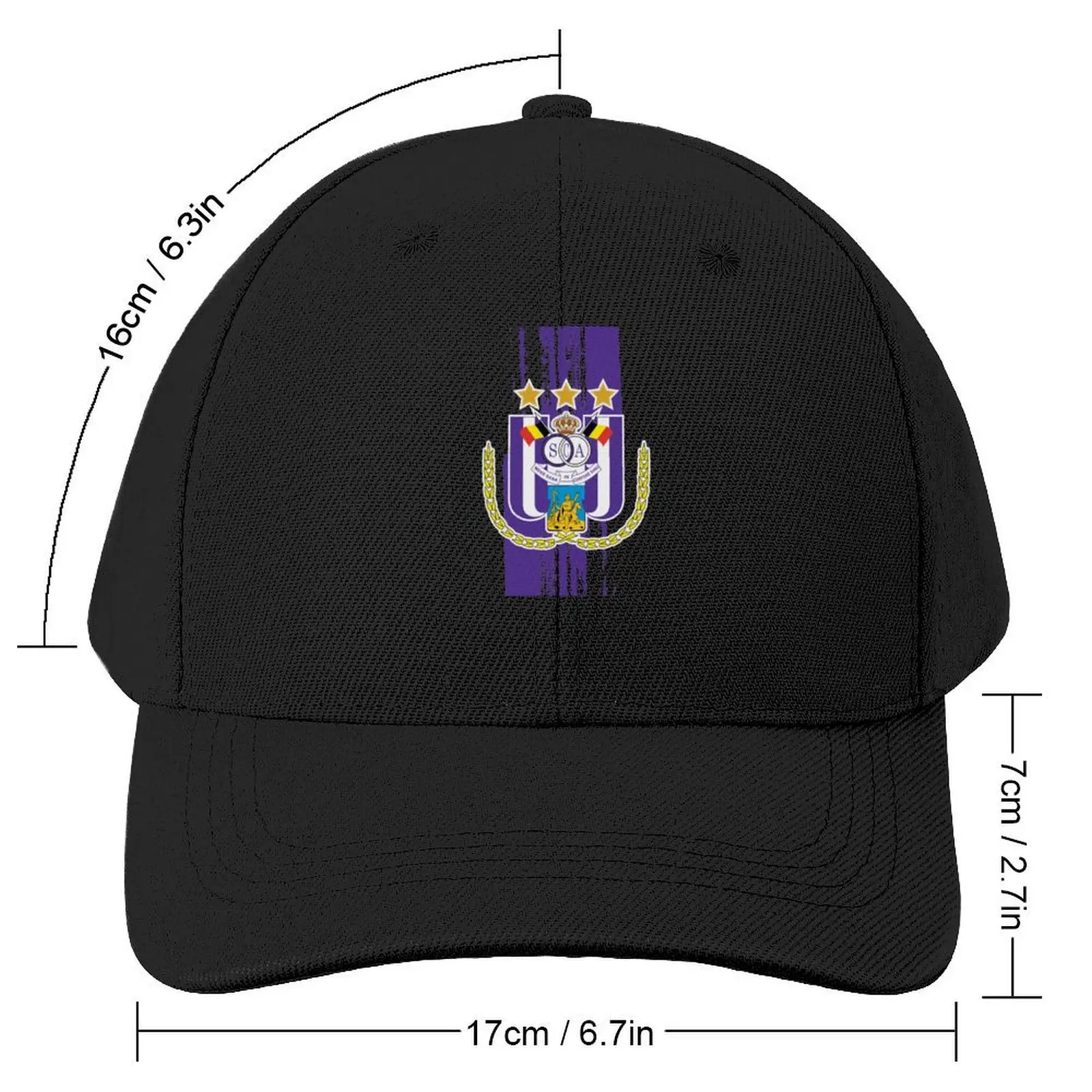 All for this colours, my colours, Anderlecht, Belgium Baseball Cap New Hat Fashion Beach Designer Man Women's