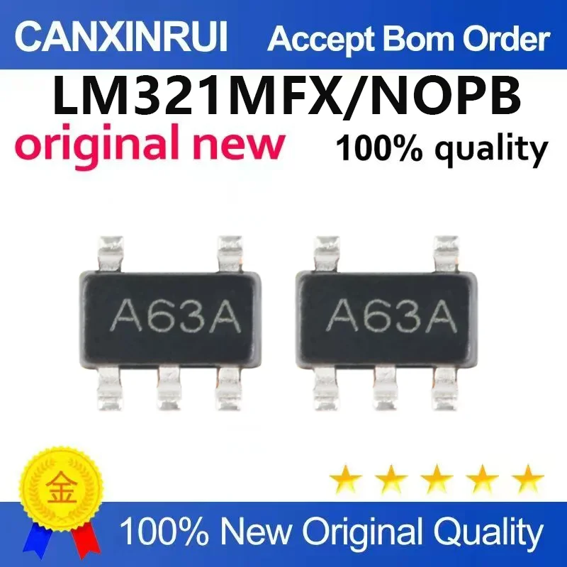 （5pcs-10pcs）Brand new original LM321MFXNOPB package SOT235 single channel low-power operational amplifier chip IC