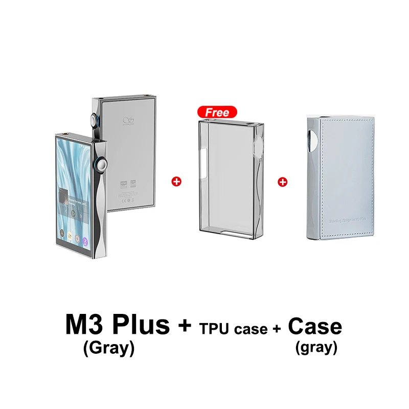 SHANLING M3 Plus HiFi ポータブル音楽 MP3 プレーヤー オープン