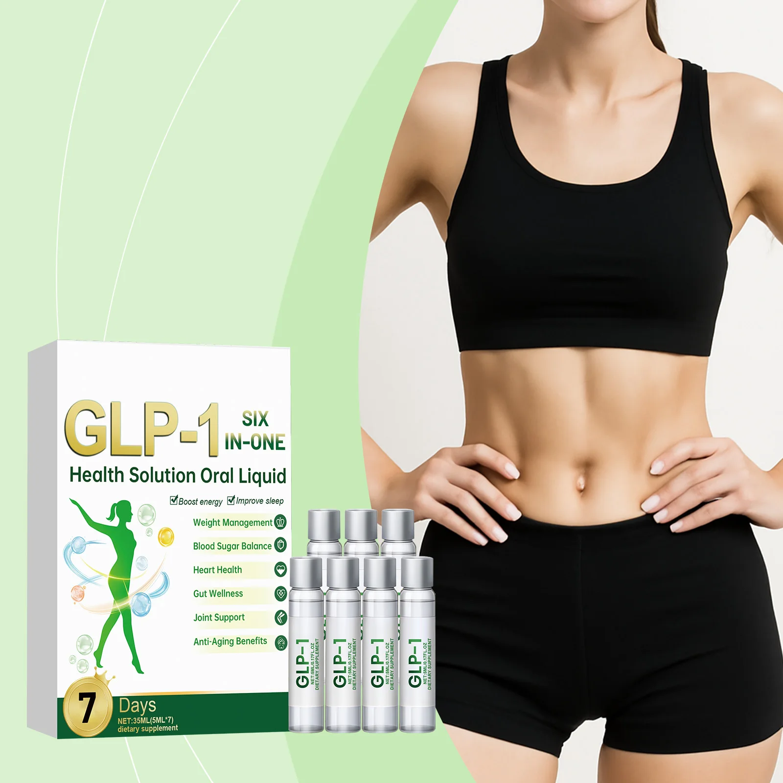 Gentle Body Care Product, Boost Skin Elasticity, Improve Body Lines, Lightweight Daily Care for Slim & Toned Body Shape