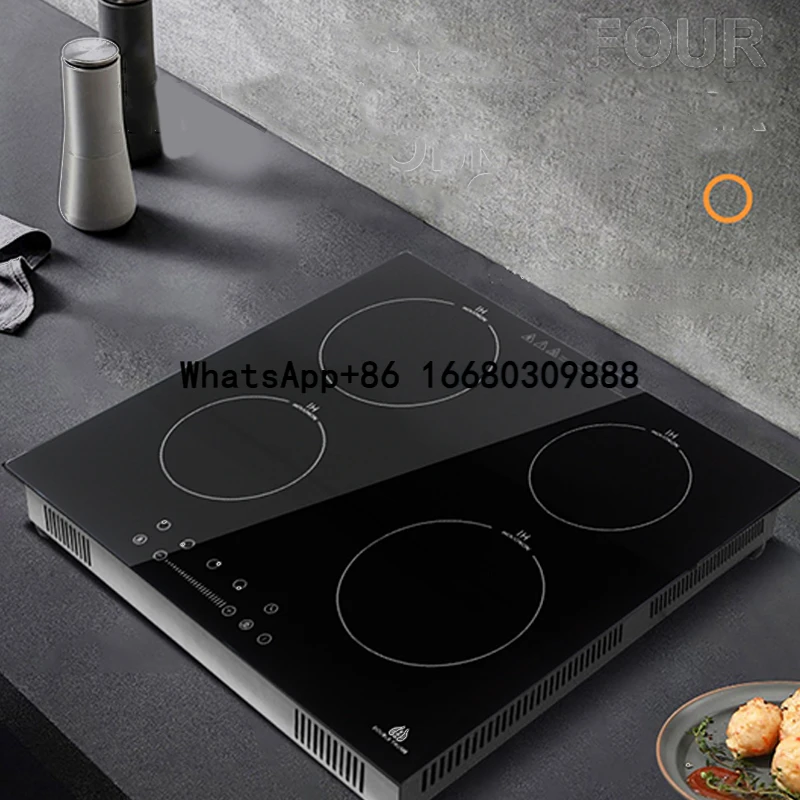 Argentina 60cm 2200W  8kW Induction Stove Electric Cooker Four Burner Induction Grill Build-in