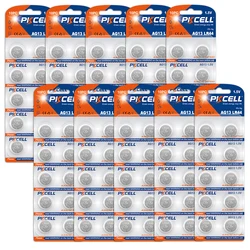 100PC PKCELL AG13 LR44 357A S76E G13 Button Coin Cell Battery 1.5V Alkaline For calculator electric thermometer