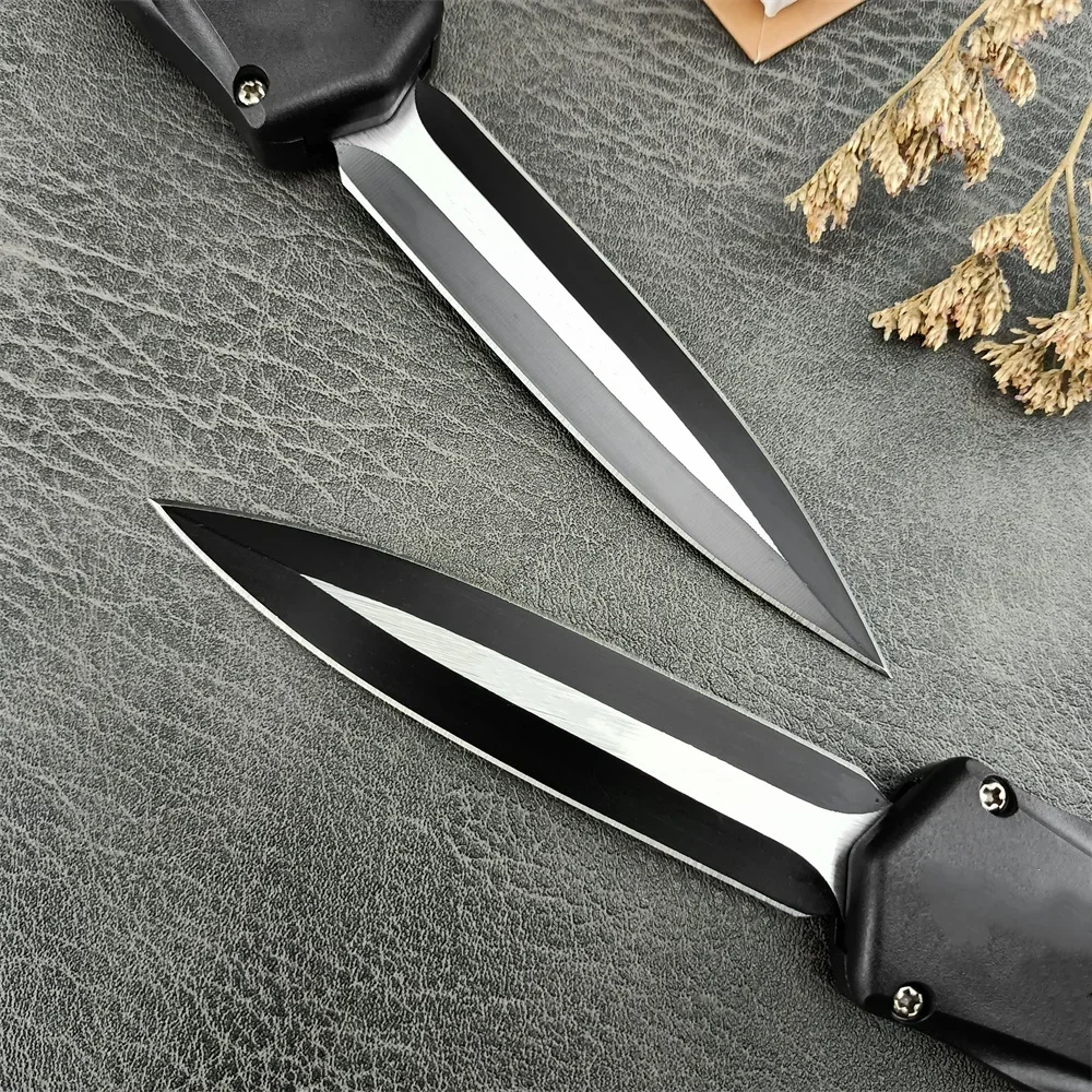 MICR Pocket Folding Knife 440c Blade ABS Handle Outdoor Camping Hunting Knife Utility Tactical Knife Military Safety EDC Tools