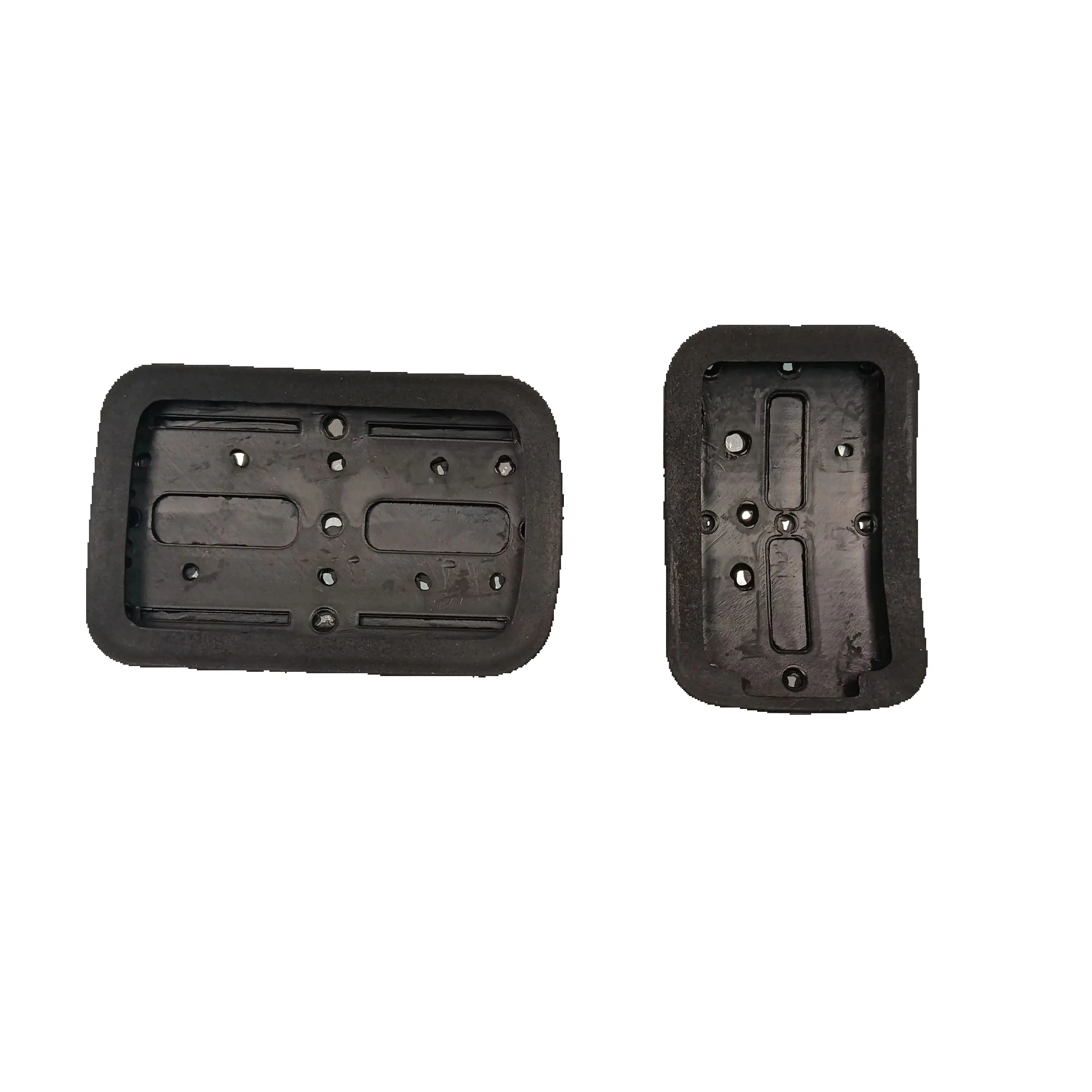 Car Pedals Cover For Peugeot 3008 5008 GT DS DS7 CROSSBACK LHD Pedal Pad Mats Cover Rest Brake Accelerator Fuel Gas 6