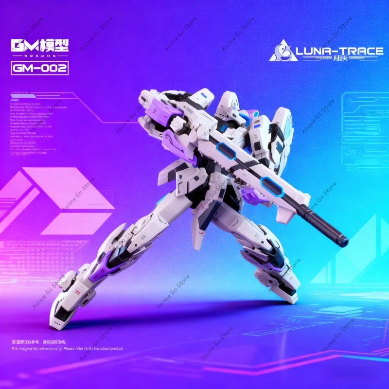 Model GM Godomo Gm-002 Figurka Akcji Zestaw do Składania Model 23cm Figurka Anime Robot Plastikowy Model Kolekcjonerski Prezent Zabawka