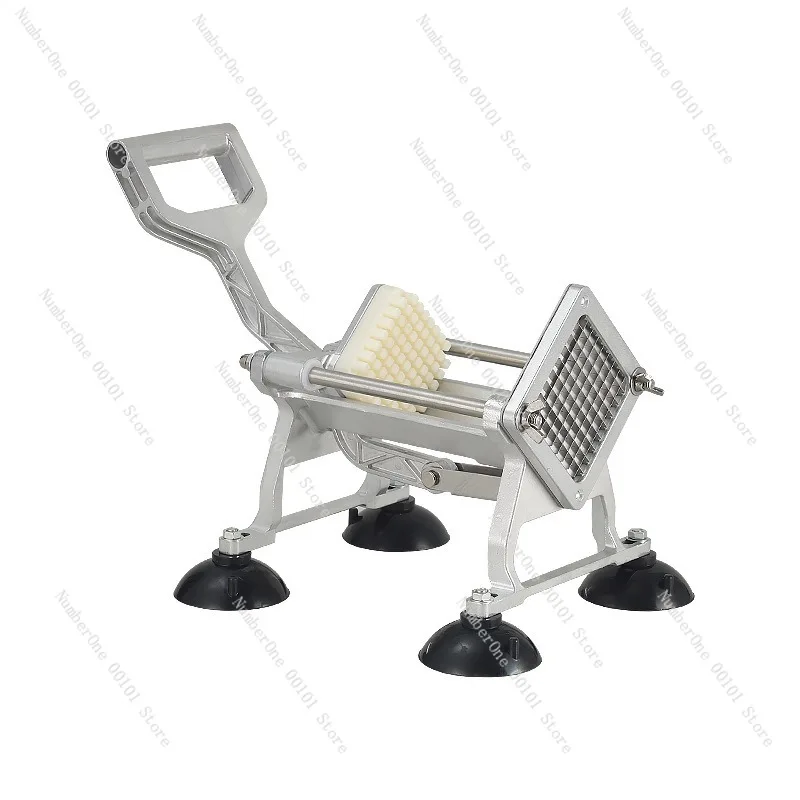 Commercial French Fry Cutter Potato Slicer Multi Function Fruit Vegetable Strip Shredder for Cucumber Radish Home Kitchen Manual