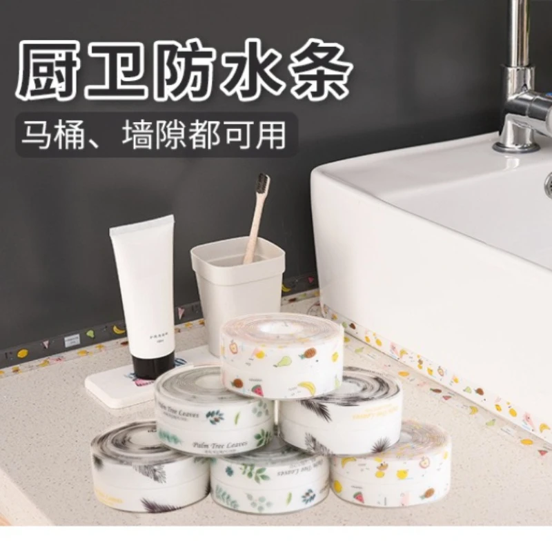 Waterproof Corner Sealing Tape Kitchen Anti Mold Edge Strip Self Adhesive Durable Sealant
