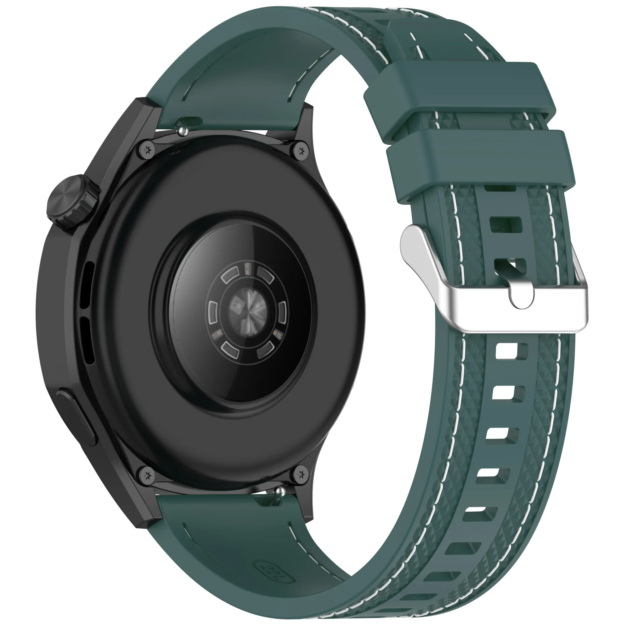 Bracelet de montre en silicone de style officiel, bracelet pour Huawei Watch, GT4, GT3, GT2, GT5 Pro, 46mm, 22mm