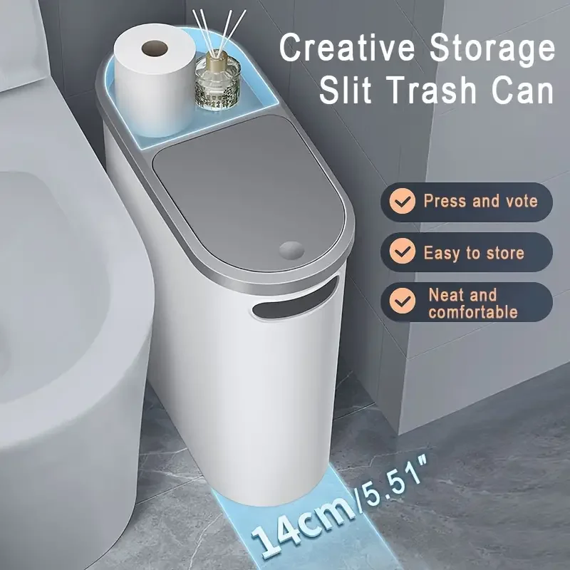 Minimalist Bathroom Trash Can 2