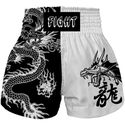 Muay Thai Shorts Free Combat Mixed Martial Arts Boxing Training Match Pants Adult Club Shorts Wholesale