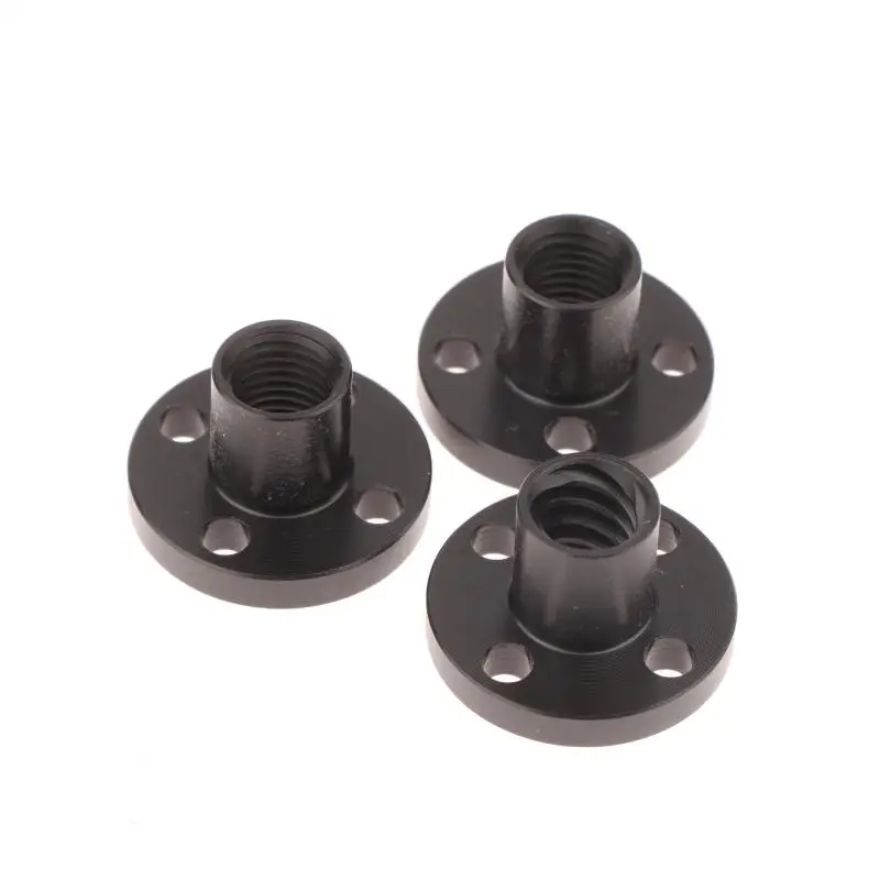 2 pezzi stampante 3D asse Z T8 motore trapezoidale dadi dado POM piombo 1MM 2MM 4MM 8MM per vite di piombo