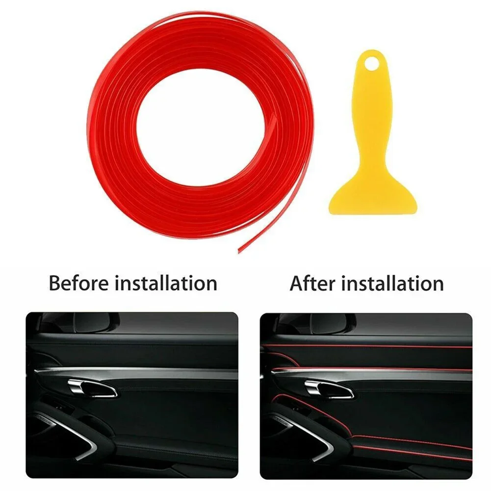 Flexible Silicone Door Panel For Edge Gap Trim Line For Car Interior Decoration With Strong Elasticity And Performance