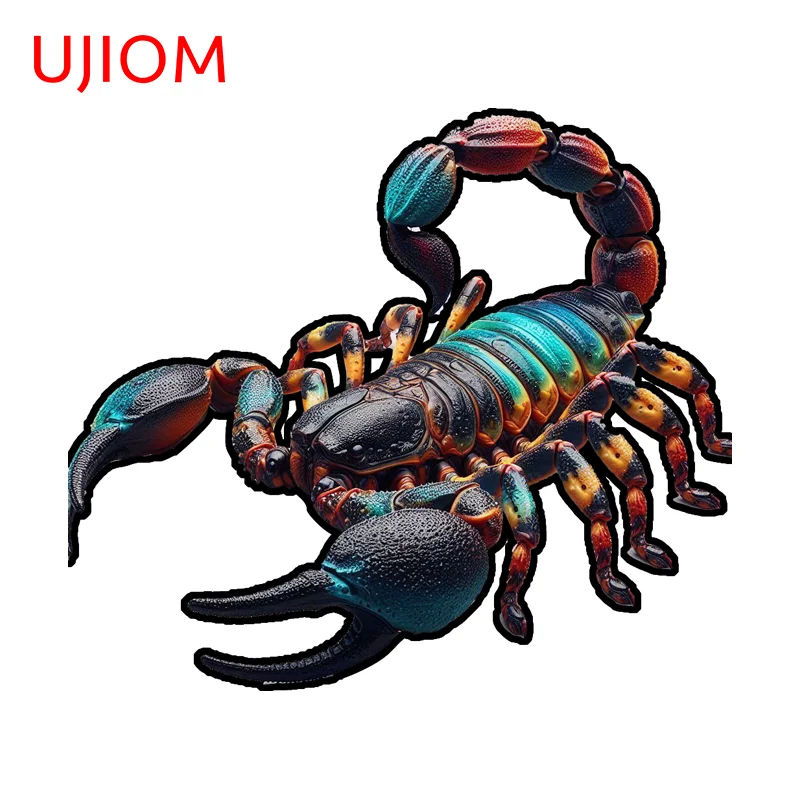 UJIOM Water Scorpion Personality Wall Sticker Fashion Exquisite Photo Decal High Quality Waterproof Cupboard Home Decoration