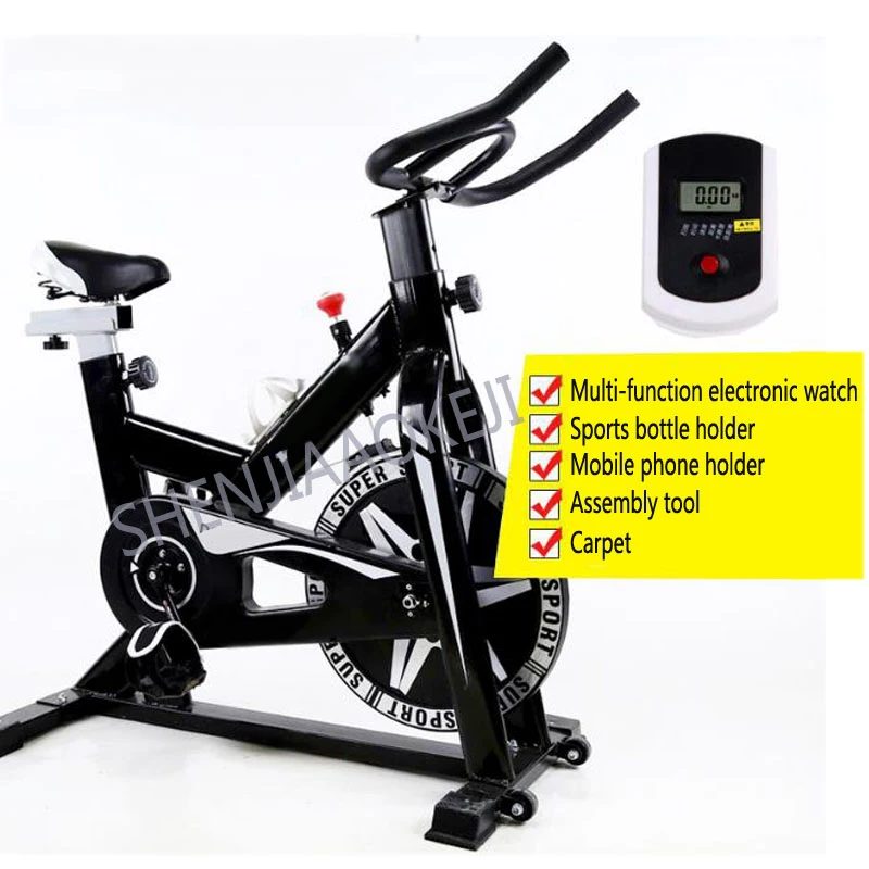 Home Spinning Bike Ultra-quiet Exercise Bike Indoor Exercise Bike Bicycle Fitness Equipment Screw Shift Adjustment 1pc