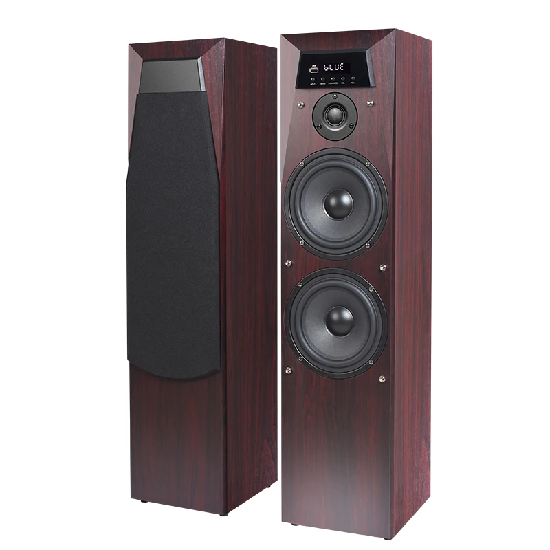 

Высококачественный 2.0-канальный стерео HIFI BT активный башенный динамик для домашнего аудиокараоке