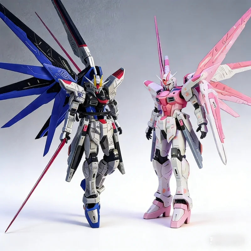 SUPA FM1/100 Statue Freedom Sakura Pink Colorway Shanghai Mech Kit de Montaje de Figuras de Acción, Adorno de Escritorio, Juguete de Rompecabezas para Niños
