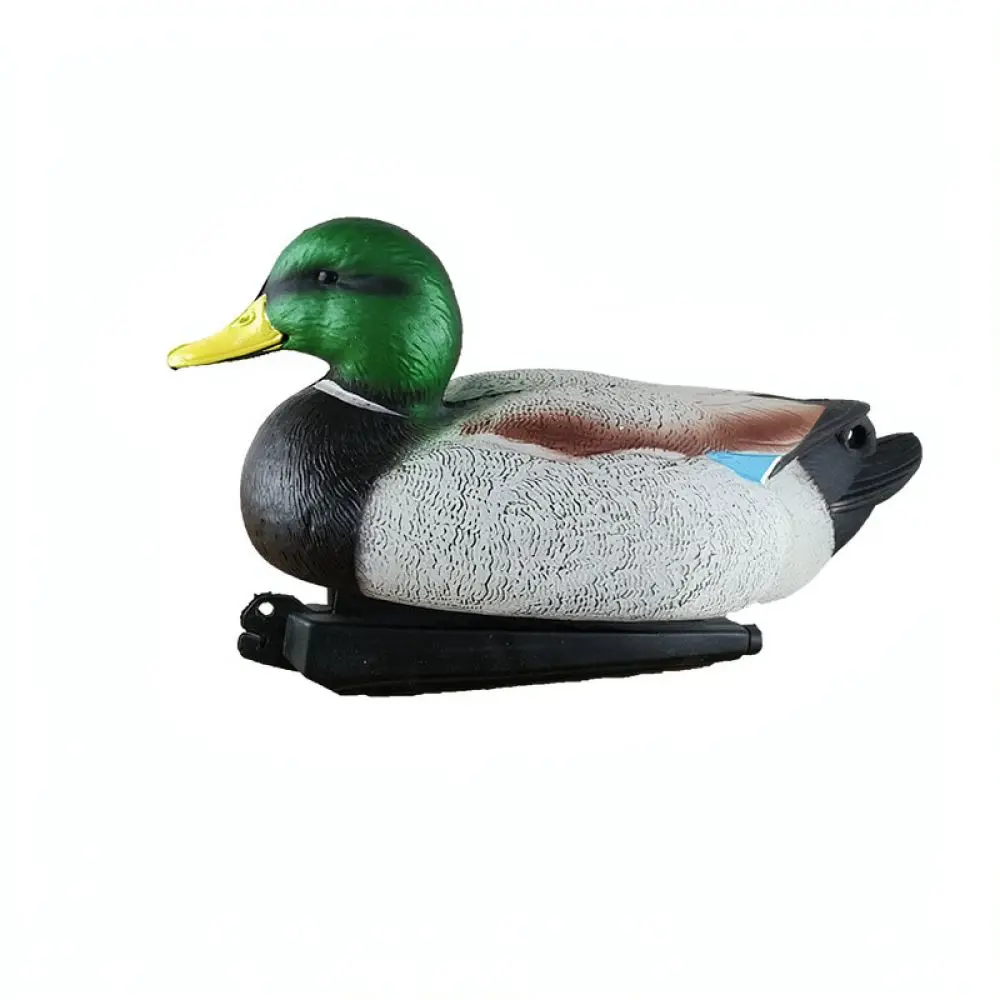 Life Size Mallard Duck Decoy Simulation Bird Figurine For Hunting Gear Garden Decoration Floating Pool Pond Ornament Decor