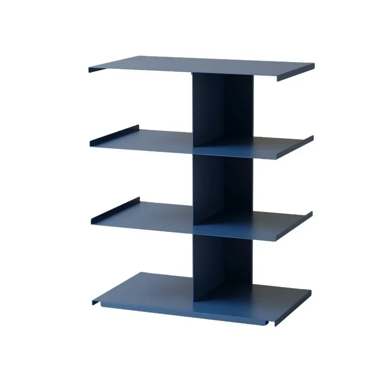 Pumpkin box stacked shelf, household Bauhaus wrought iron storage display stand