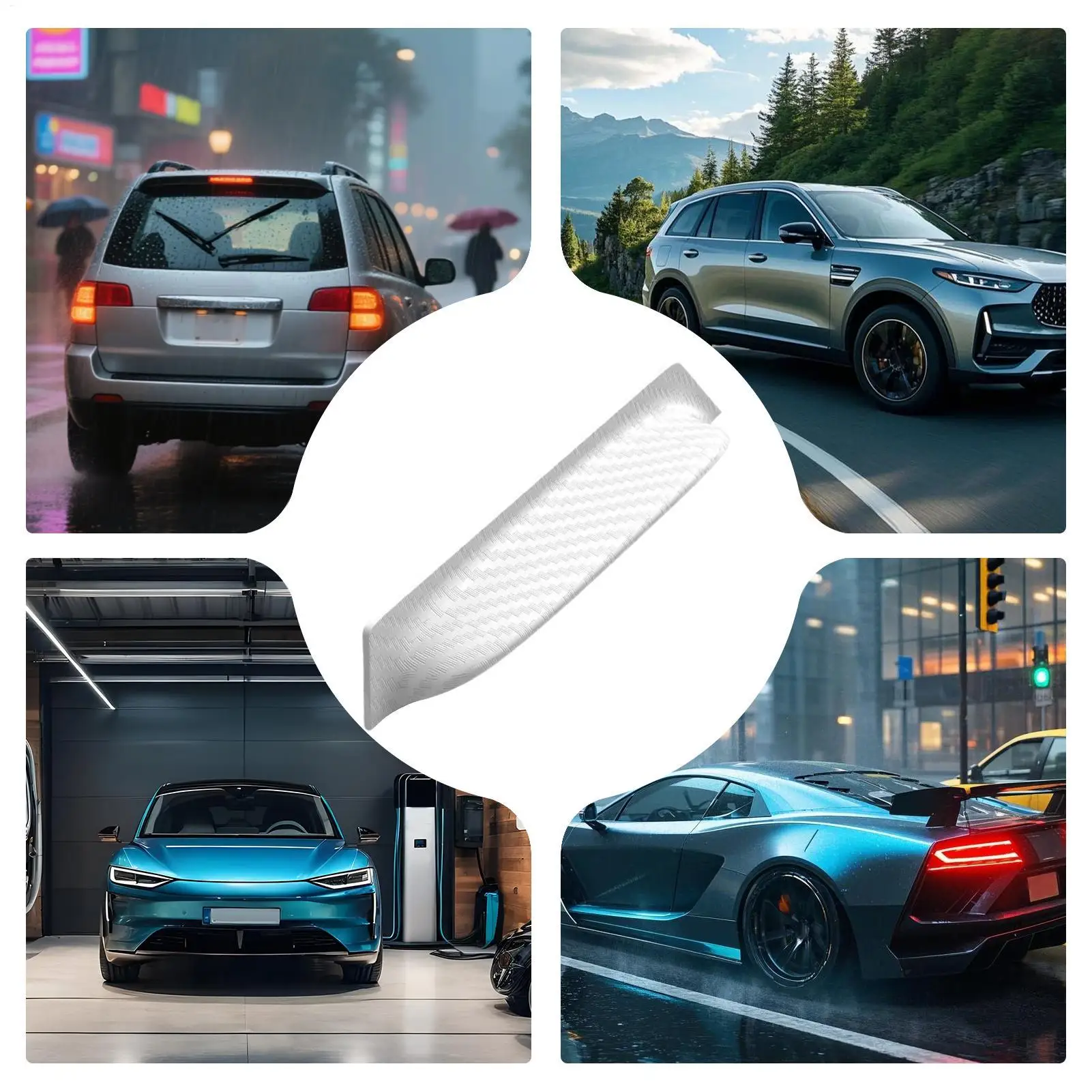 

For For Car Reversing Camera Rain Cover Backup Camera Cover 360 Degree View Reversing Camera Rain Shield For Car Trim Rainproof