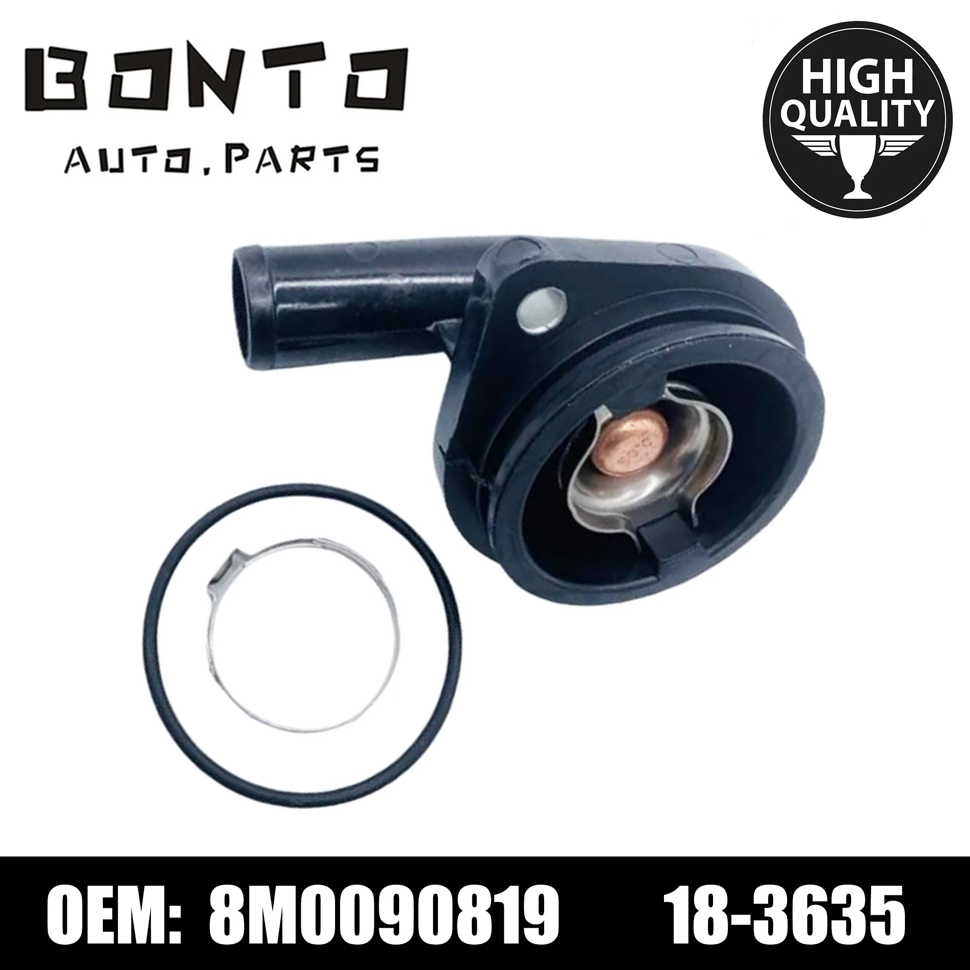 BONTO Outboard Motors Thermostat Assembly For Mercury Marine 65-150 HP Outboard Motors Replace 8M0090819  892864T06  18-3635