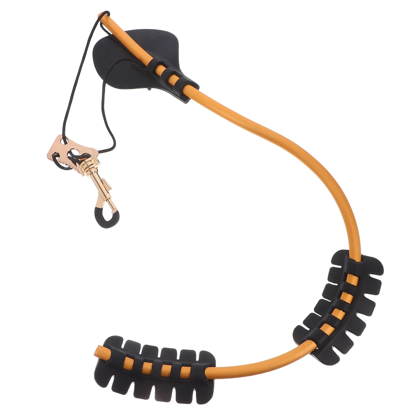 

Universal Saxophone Neck Strap Fits Alto Tenor Soprano Adjustable Design with Metal Hook Silicone Pad Lightweight Secure Hold