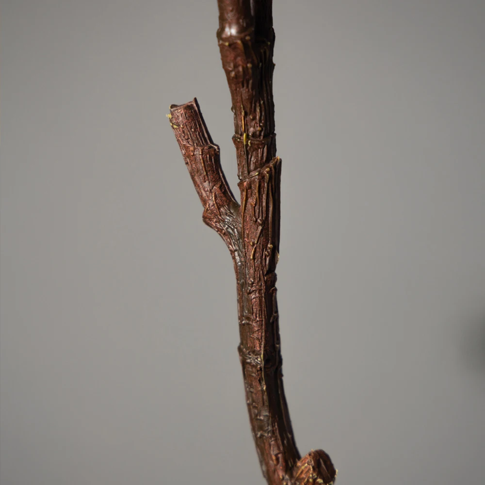 58/115cm Künstliche Pflanzen, künstlicher Ficus-Baum, große Banyan-Baumblätter aus Kunststoff, realistische tropische Croton-Blätter für Haus- und Gartendekoration – Detail 8